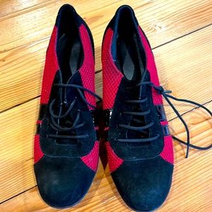 Practice dance shoes.